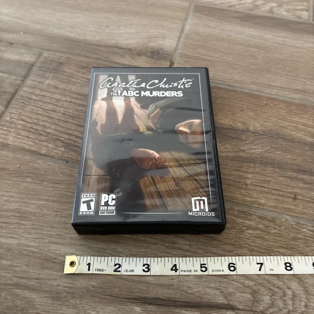Agatha Christie The ABC Murders‎ Windows DVD PC XP Vista 7 8 10